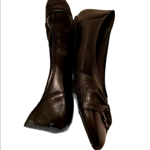 No Call 9W black flats with buckle - Picture 3 of 6
